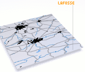 3d view of La Fosse