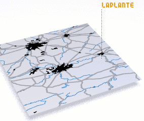 3d view of La Plante