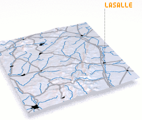 3d view of La Salle