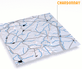 3d view of Chardonnay