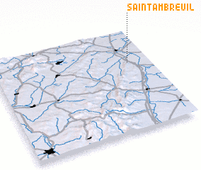 3d view of Saint-Ambreuil