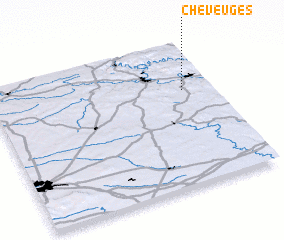 3d view of Cheveuges