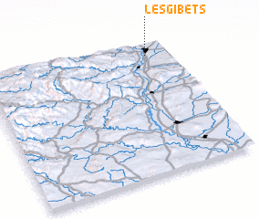 3d view of Les Gibets