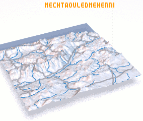 3d view of Mechta Ouled Mehenni