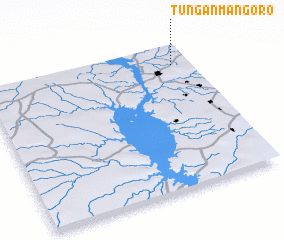3d view of Tungan Mangoro