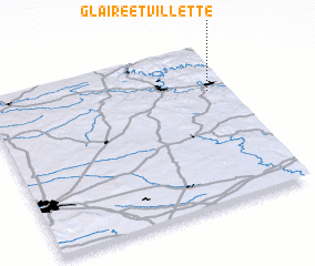 3d view of Glaire-et-Villette