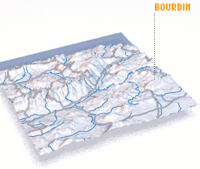 3d view of Bou Rdim