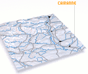 3d view of Cairanne