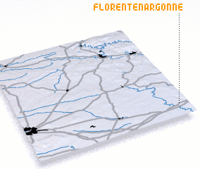 3d view of Florent-en-Argonne