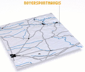 3d view of Noyers-Pont-Maugis