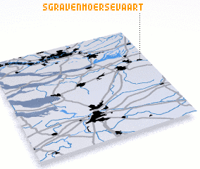 3d view of ʼs-Gravenmoerse Vaart