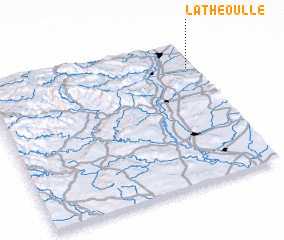 3d view of La Théoulle