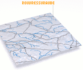 3d view of Rouvres-sur-Aube