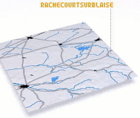 3d view of Rachecourt-sur-Blaise
