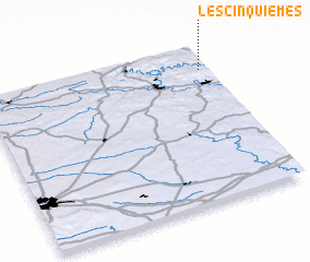 3d view of Les Cinquièmes