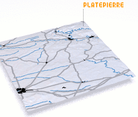 3d view of Plate Pierre