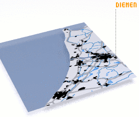 3d view of Diemen