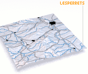 3d view of Les Perrets