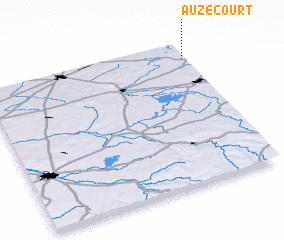 3d view of Auzécourt