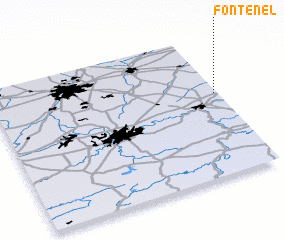 3d view of Fontenel