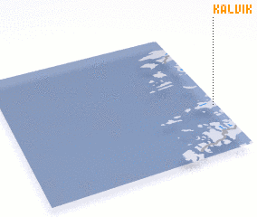 3d view of Kalvik