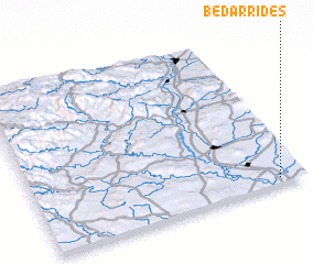 3d view of Bédarrides