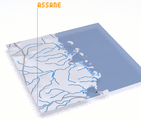 3d view of Assane