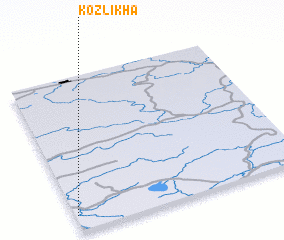 3d view of Kozlikha