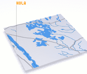 3d view of Hola