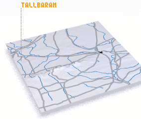 3d view of Tall Barām