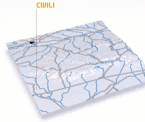 3d view of Çivili