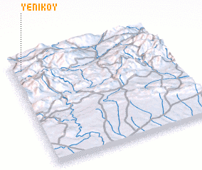 3d view of Yeniköy