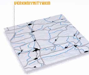 3d view of Verkhniy Mityakin