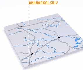 3d view of Arkhangel\