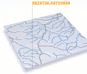 3d view of Mazāti‘ al Kaysūmah