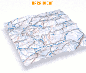 3d view of Karakoçan