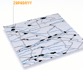 3d view of Zapadnyy