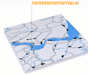 3d view of Yefremovskiye Vyselki