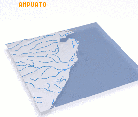 3d view of Ampuato