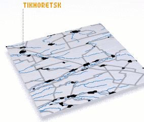 3d view of Tikhoretsk