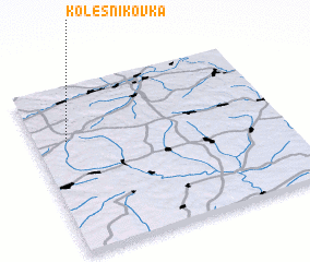 3d view of Kolesnikovka