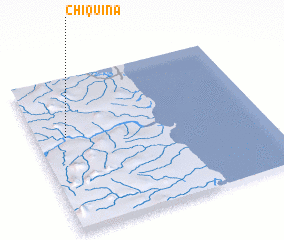 3d view of Chiquina