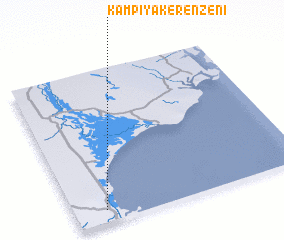 3d view of Kampi ya Kerenzeni