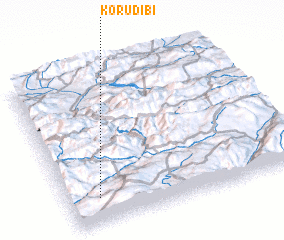 3d view of Korudibi