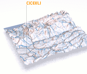 3d view of Çiçekli