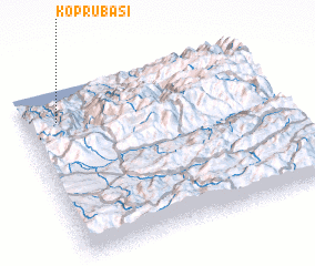 3d view of Köprübaşı