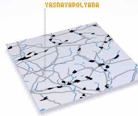 3d view of Yasnaya Polyana