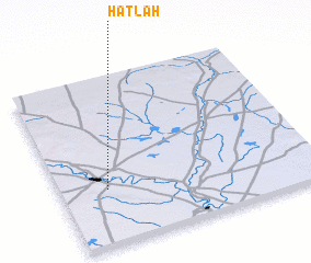3d view of Ḩaţlah