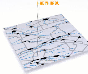 3d view of Kabykhabl\