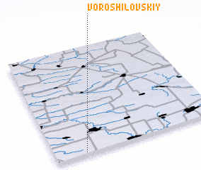 3d view of Voroshilovskiy